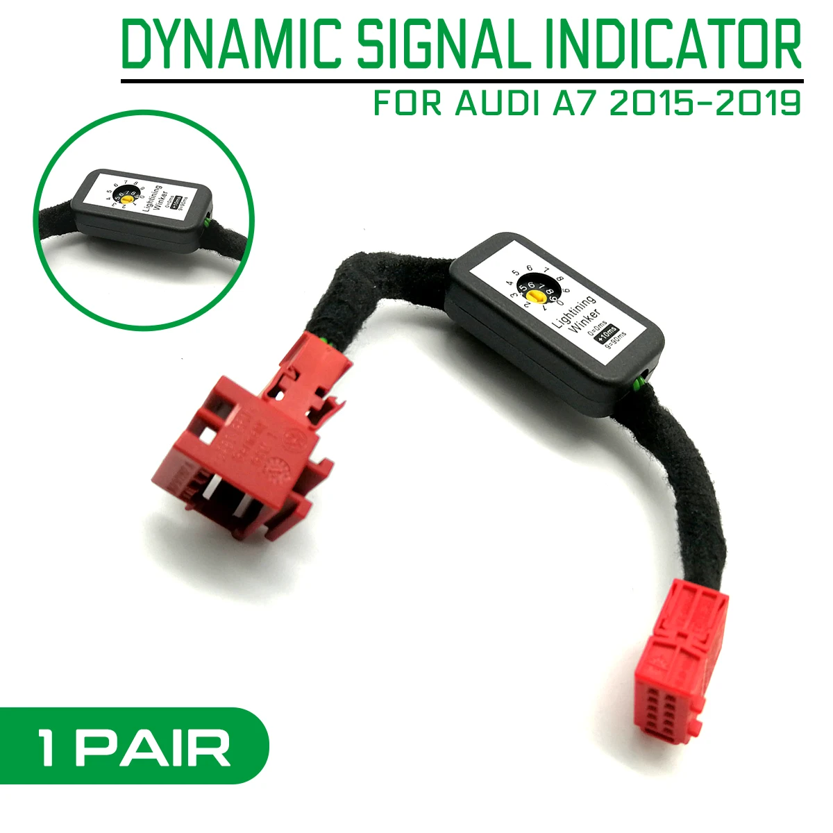 

For Audi A7 4GA 4GF Sportback 2012 2013 2014 2015 2016 2017-2019 Dynamic Turn Signal Indicator LED Taillight Add-on Module Wire