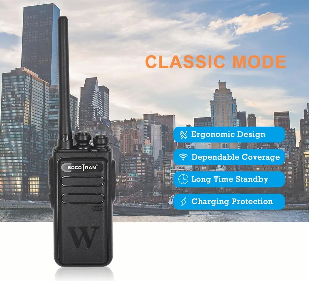 

2 ./ Socotran WH-118 Walkie Talkie UHF 400-470 16