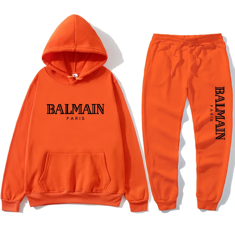 

2020 New Men's Sportswear Brand Men's Casual Pullover Sportswear + Pants Pullover Sportswear Men's Suit Clothing 2-piece Set