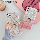 Чехол для iPhone 11 Pro Max XR X XS Max 6S 6 7 8 Plus, роскошный мягкий силиконовый чехол с держателем для задней панели