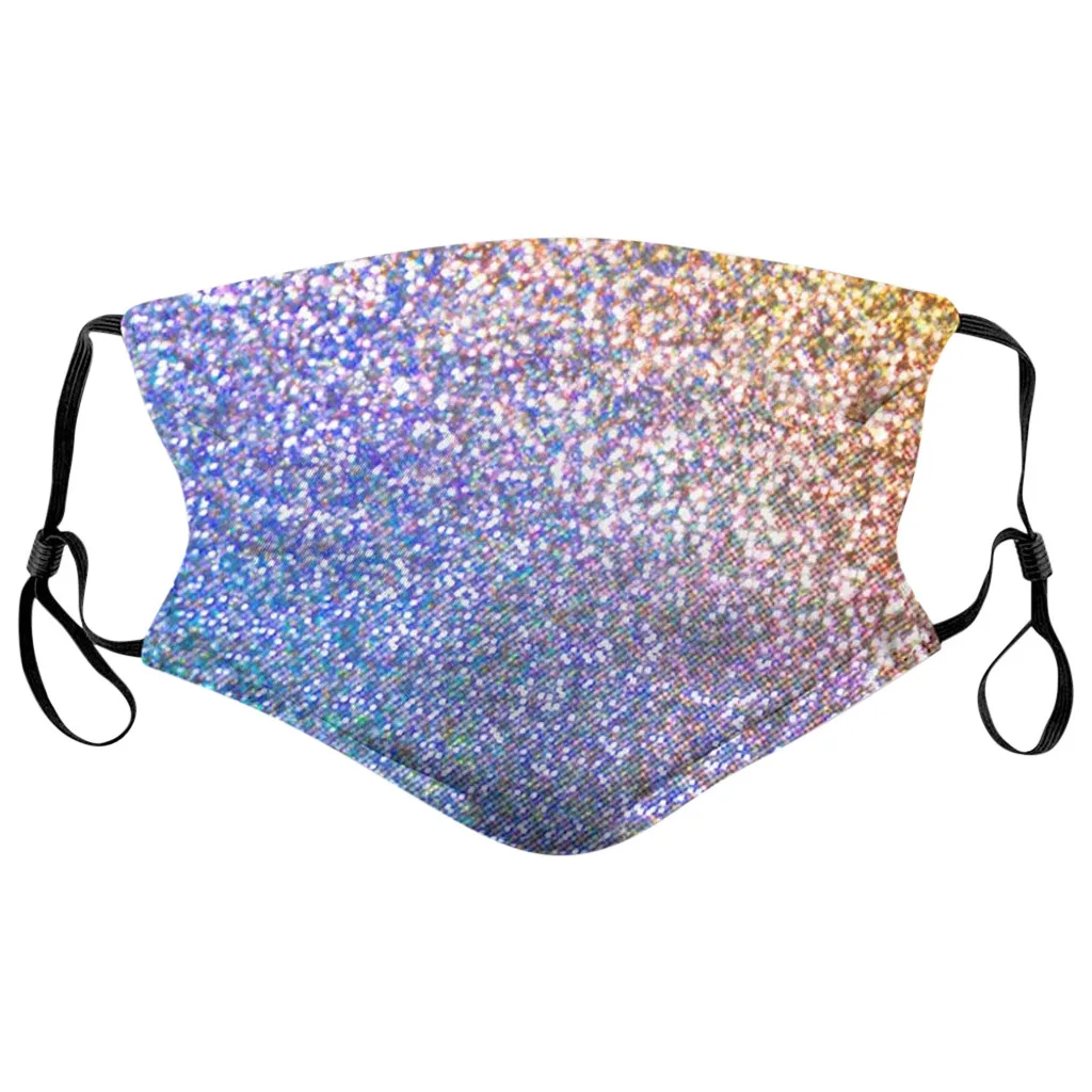 Модный принт дышащий моющееся лицо хлопок уход за лицом многоразовый спортивный