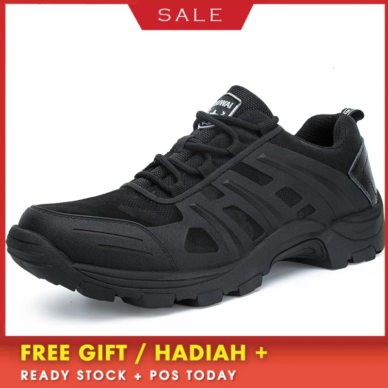 BOUSSAC мужские походные ботинки на шнуровке профессиональные тактические военные