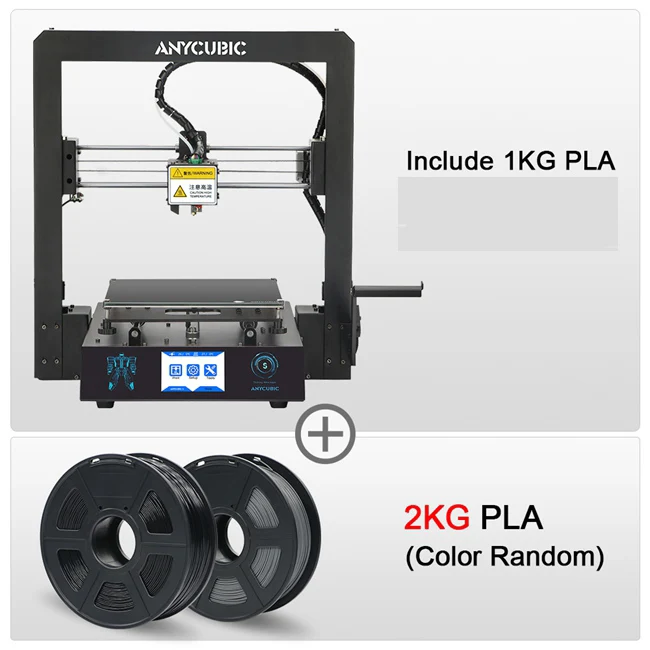 Mega S Add 2KG ANYCUBIC Mega-S 3d Принтер Комплект PLA обновление I3 Мега огромный объем сборки стойка жесткая металлическая рамка настольный 3d принтер impresora 3d - Цвет: Mega S Add 2KG