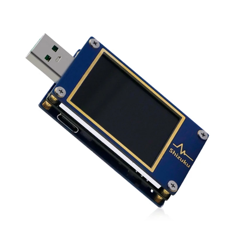 

USB-тестер для быстрой зарядки и передачи данных, цифровой вольтметр, амперметр, измеритель напряжения и тока YK001
