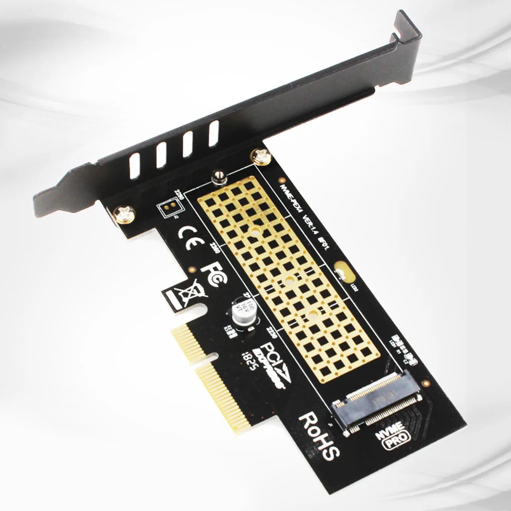 M.2 NVME SSD в PCIe 3 0x4 адаптер-конвертер (поддержка 2280 2260 2242 2230) | Компьютеры и офис