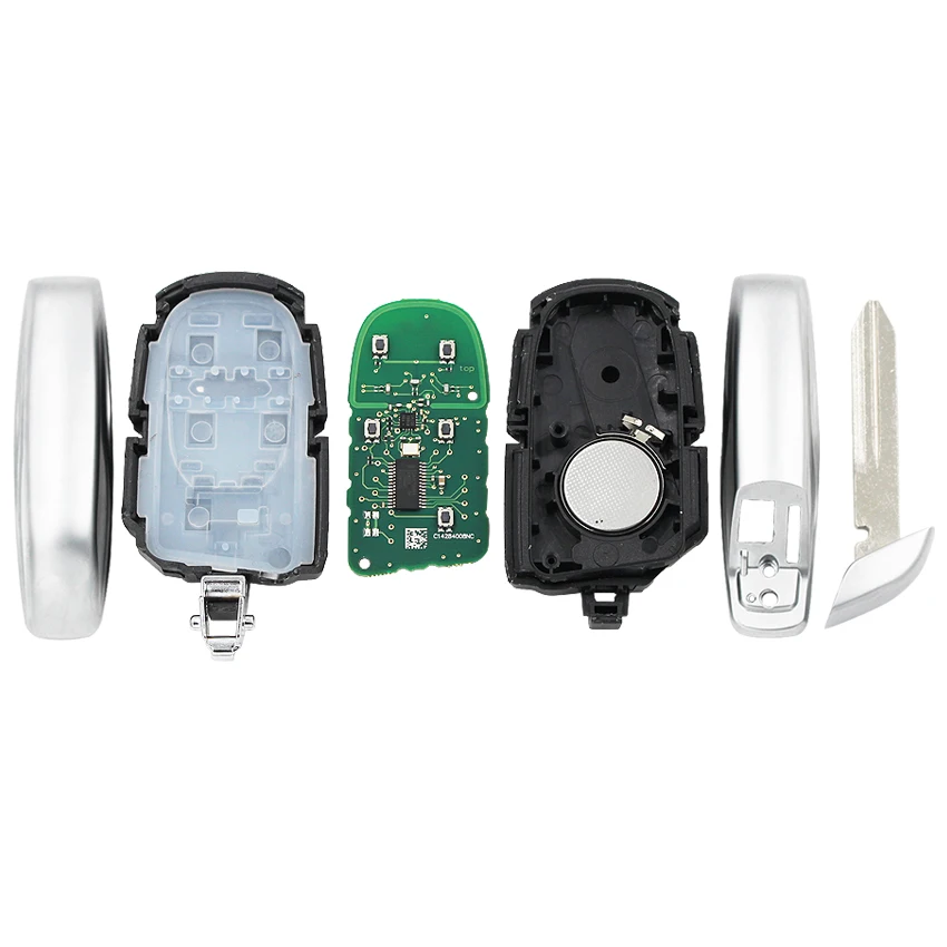 4 кнопки смарт карты дистанционный ключ-брелок от машины 433 МГц ID46 чип для Maserati