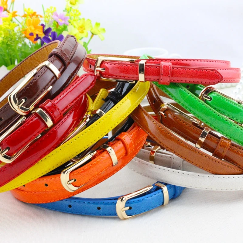 

Fashion Pin Buckle Pants Belt Black PU Leather Waist Strap Lady Girl Leisure Waistband Apparel Accessories Dress Belts For Women