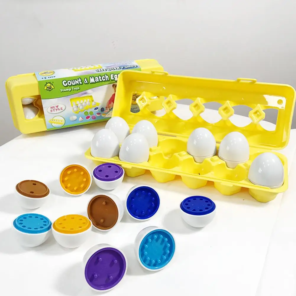 

Educational Egg Toy Smart Eggs 3D Puzzle Game Math Toys Match Educational Egg Toy Baby Children Educational Supplies
