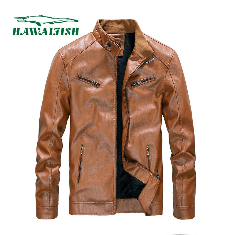 

Мужская куртка из искусственной кожи в винтажном стиле, размеры до 4XL