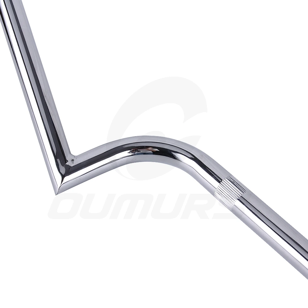 OUMURS мотоцикл 7/8 &quot22 мм руль подъемная ручка для Honda Suzuki Yamaha подходит Harley Bobber Cruiser