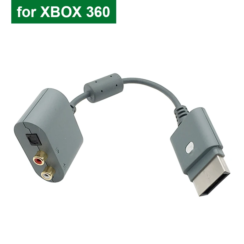 10 шт. для XBOX 360 аудиокабель с оптическим адаптером RCA Toslink Xbox | Электроника