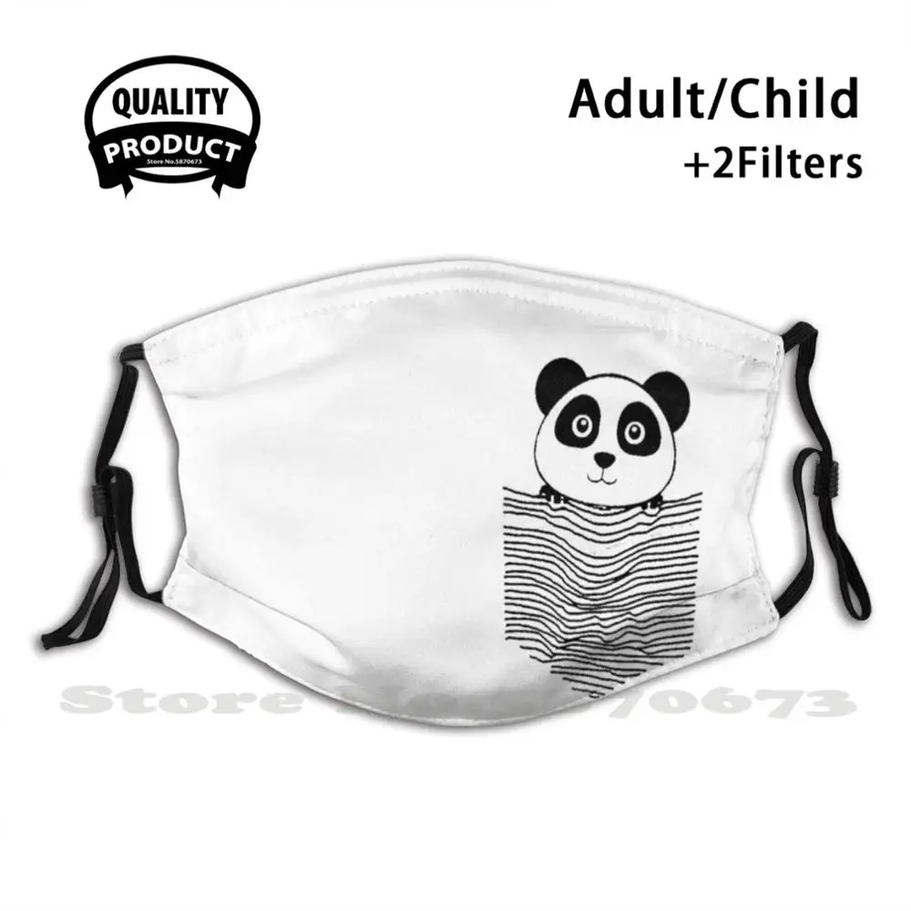 Карманная фотобумага с фильтром в виде панды простые Коты милые черно-белые