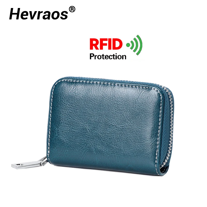 

Rfid Brand Wallet Women's Wallet ID Bank Card Holder NFC Blocking Reader Lock High Quality Purse Coin Holders Men Wallets Unisex
