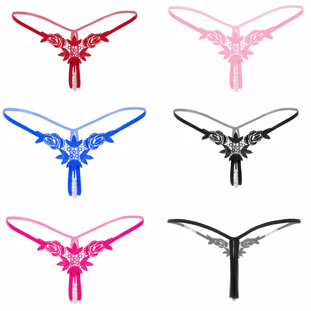 

Жемчужные женские трусики, стринги, чувственное нижнее белье, женское кружевное нижнее белье, женское сексуальное эротическое белье, женск...