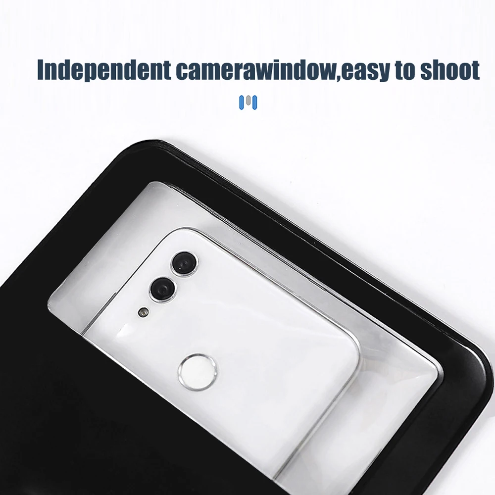 Водонепроницаемый чехол для мобильного телефона сухая сумка под водой с аудио