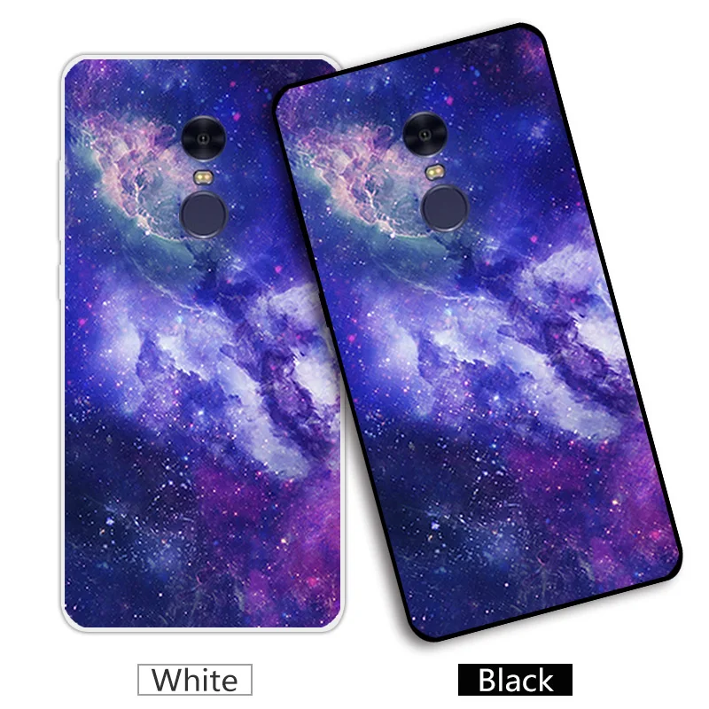 Для Funda Xiaomi Redmi Note 4 Мягкий ТПУ мобильный телефон текстура задняя крышка