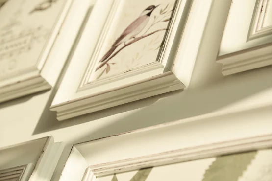 Набор винтажных деревянных фоторамок европейские настенные подвесные