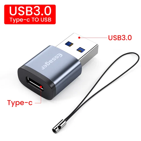 Essager USB 3.0 Type C OTG адаптер Micro USB Microusb в Type-C USB-C конвертер USBC разъем для Macbook Xiaomi mi Samsung S20