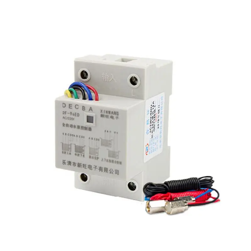 

DF-96ED Automatic Water Level Controller 10A 220V Detection Sensor With 3 Probes X4YD