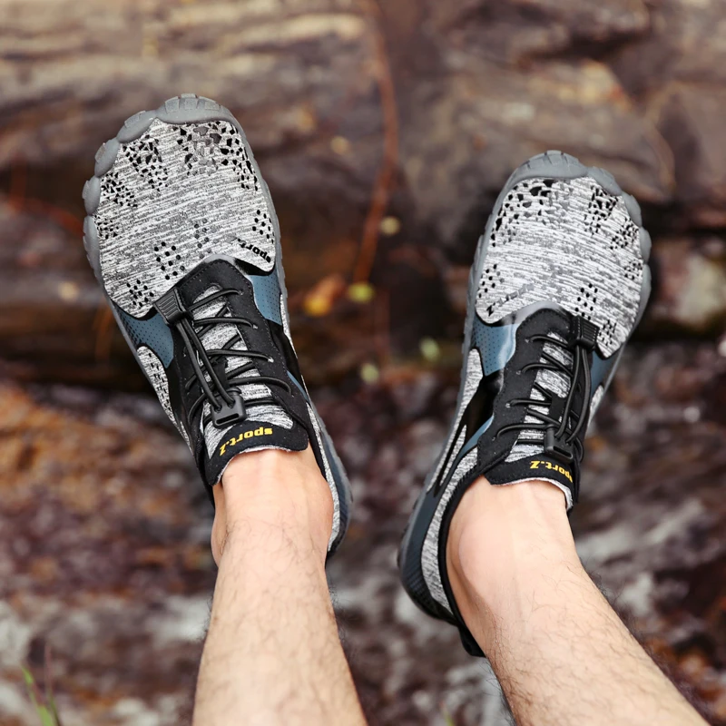 

Barefoot Shoes Men Summer Water Shoes Woman Swimming Diving Socks Non-slip Aqua Shoes Beach Slippers Fitness Sneakers Big Size