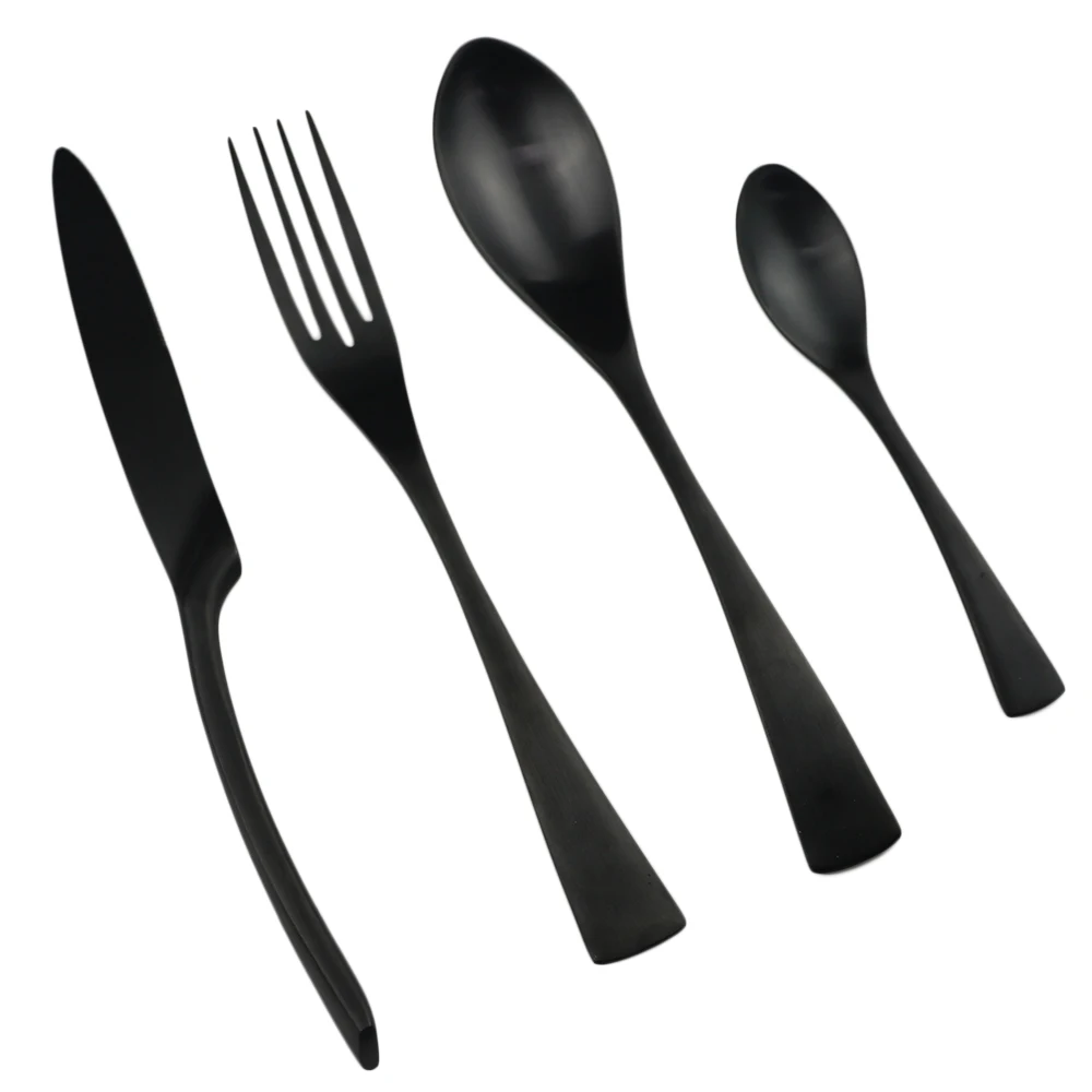 Набор золотых столовых приборов из нержавеющей стали 304 набор металлических нож