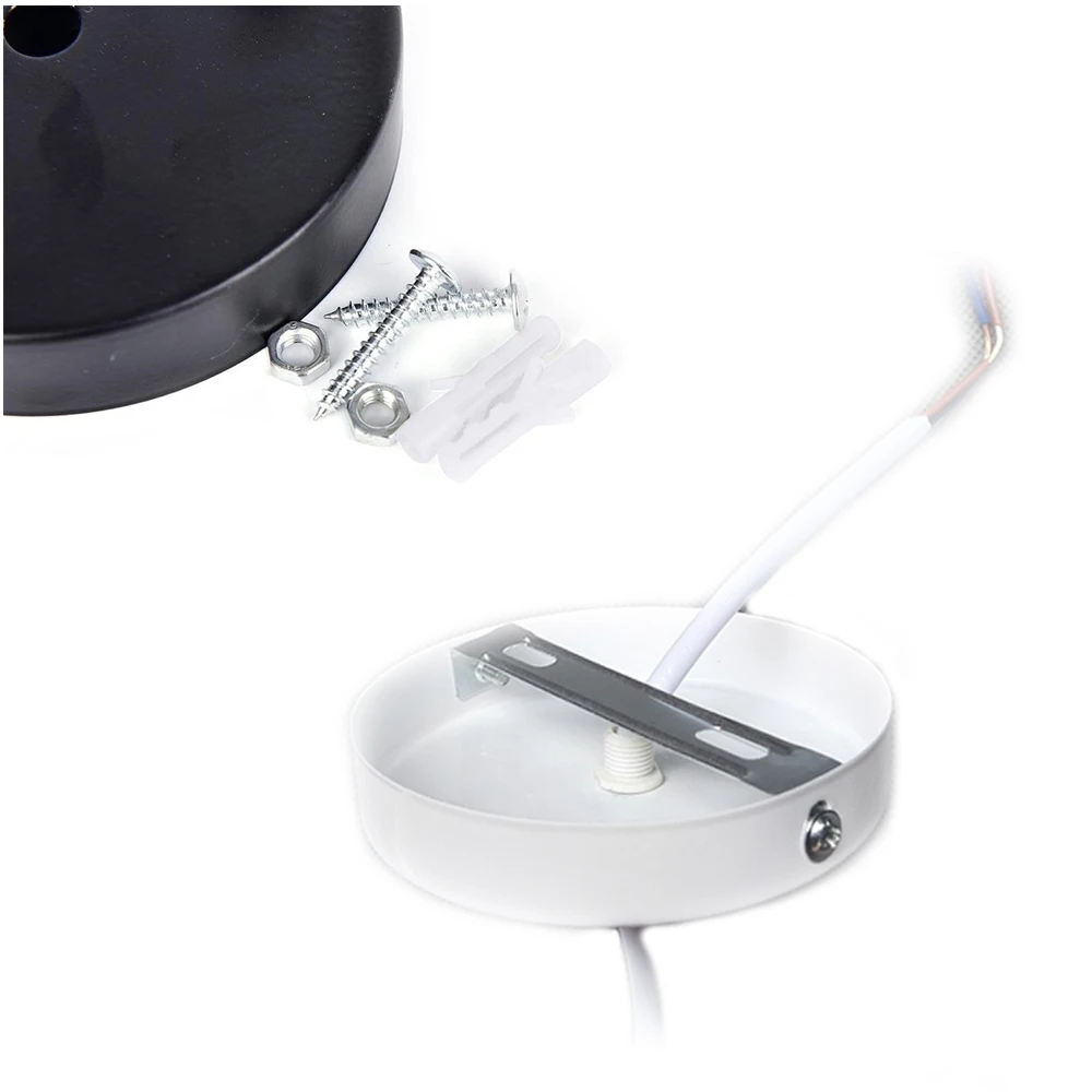 Потолочная пластина подвесная основа шасси основание для ретро лампы железная