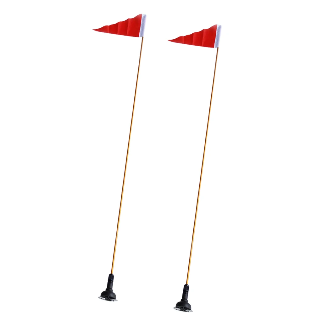 2 шт. набор защитных флагов для лодки каноэ Каяка 47 дюймов с креплением сделай сам