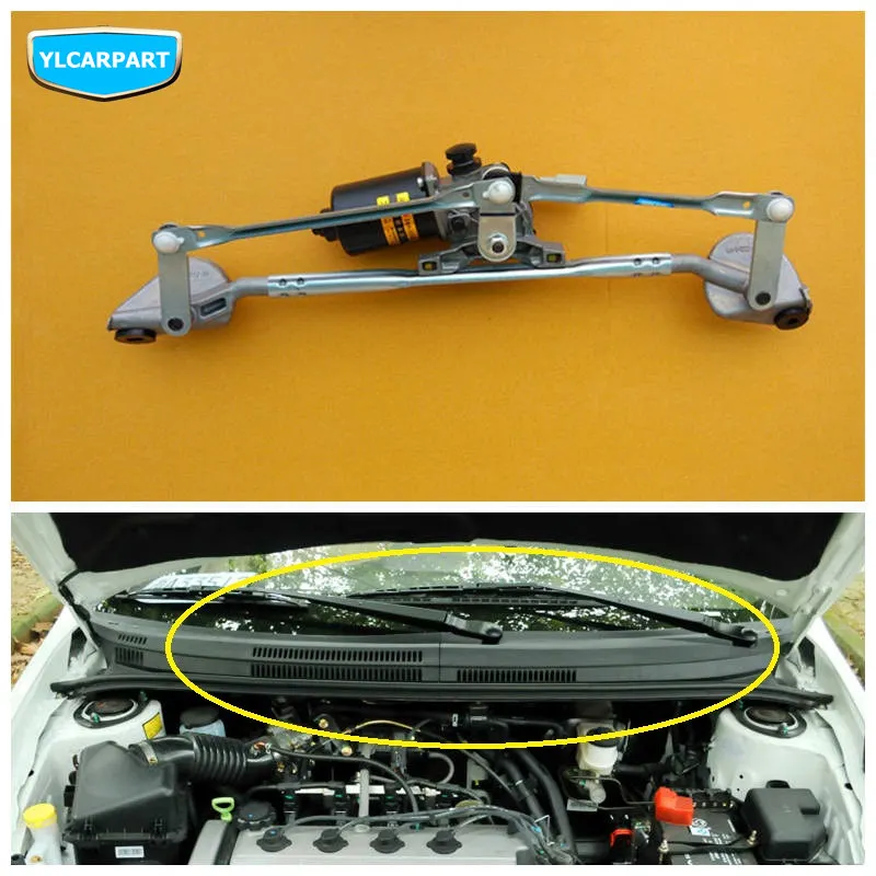 Для Geely GC6 двигатель автомобильного стеклоочистителя и соединительный стержень