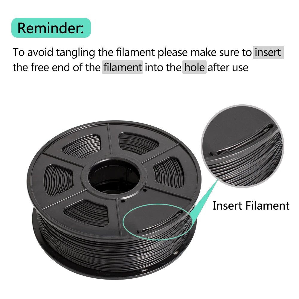 SUNLU ABS расходные материалы для 3D-печати нити 1 75 мм/3 0 мм 3D-принтера DIY игрушки детей