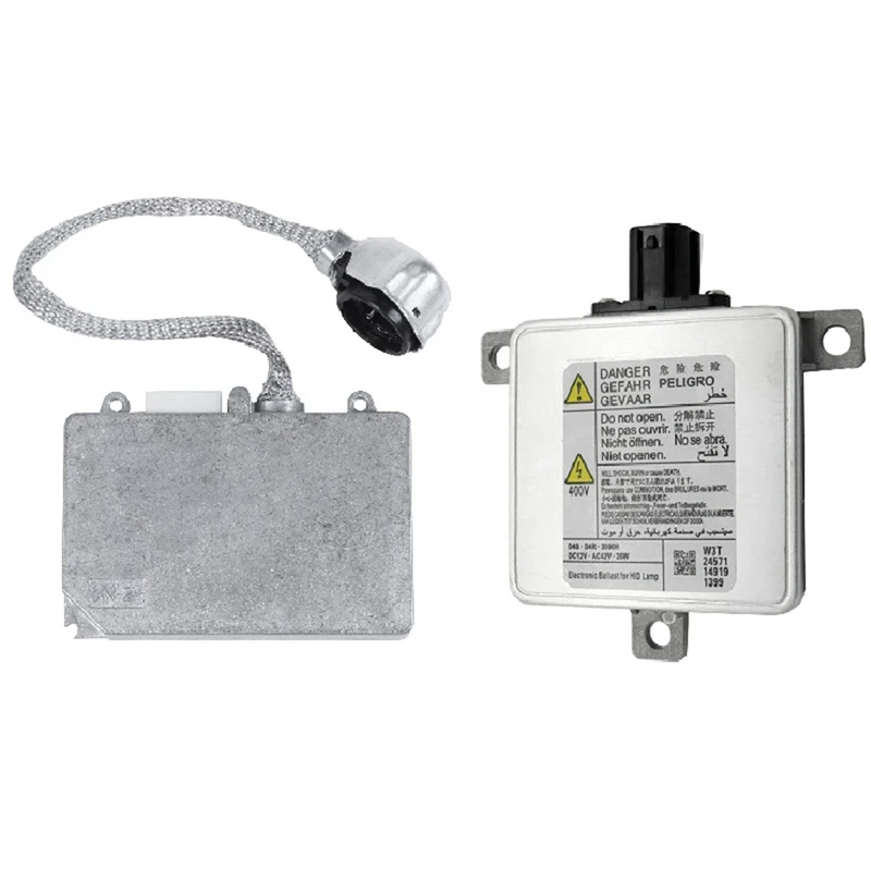 

2 Pcs Xenon Hid Unit Ballast Control Module HID Headlight Lamp Ballast, A & B