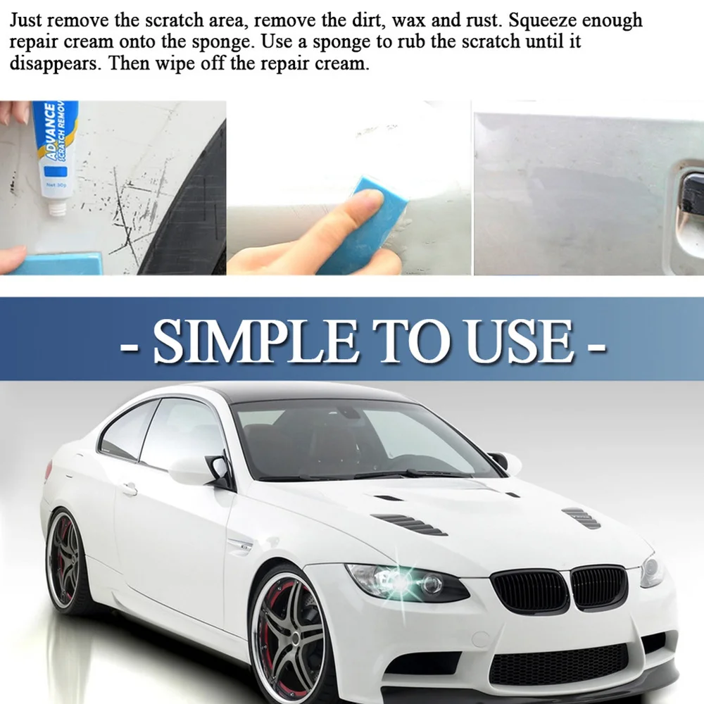 

2pcs Car Fast Repair Detailing Polisher Car Oxidation Liquid Car Care Supplies
