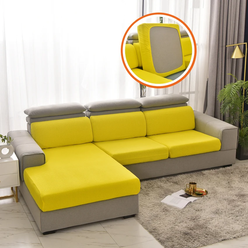Диван-подушка для сидения сплошной Цвет секционный диван-кровать Чехол мебелью