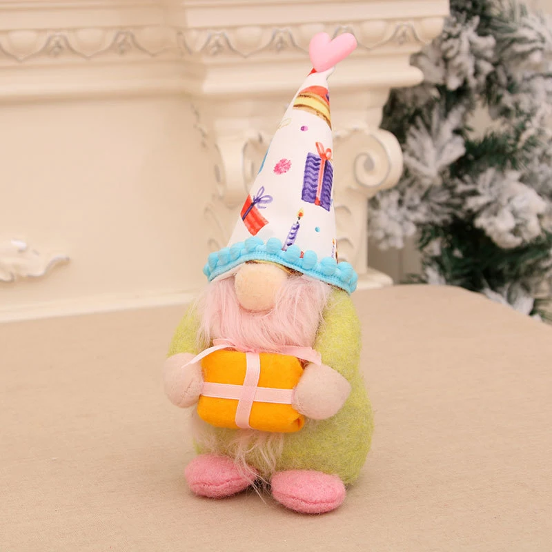 

Cute Gnome Plush Doll Faceless Doll Party Props with Hooded Doll Home Table Gnomes Decor For Home B88