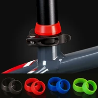 1Pc Bicycle Seat Post Rubber Ring Dust Cover Cycling Silicone Waterproof Mountain Bike Seatpost Protective Bike Accessories