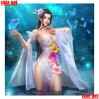 Алмазная вышивка, мозаика, Восточная фантазия, красота, алмазная живопись, вышивка крестиком, пазл, домашний декор, картина стразы, милый питомец