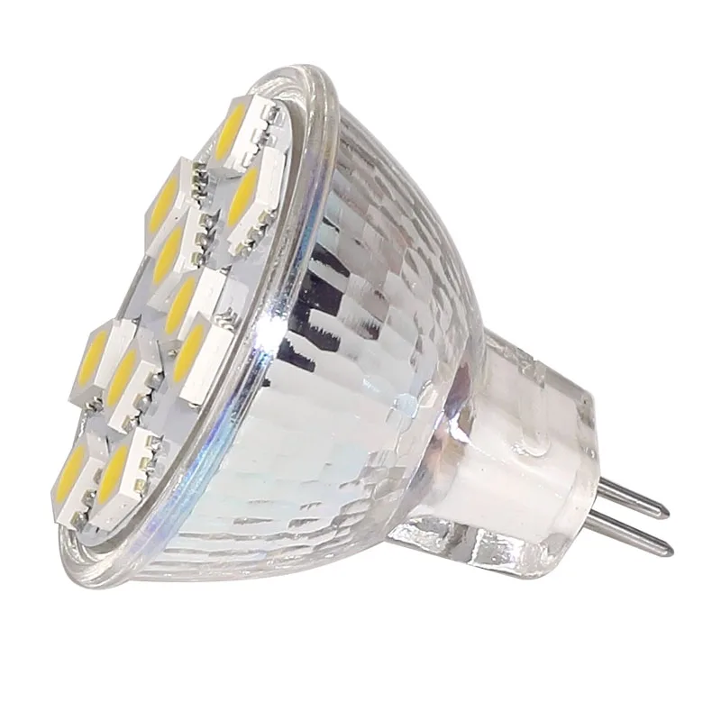 

Dimmable 9led 5050 5060 SMD MR11 LED BULB 2W 12V 24V 1.8W 140-160LM White Warm White For Indoor Car Boat Display 1pcs/lot