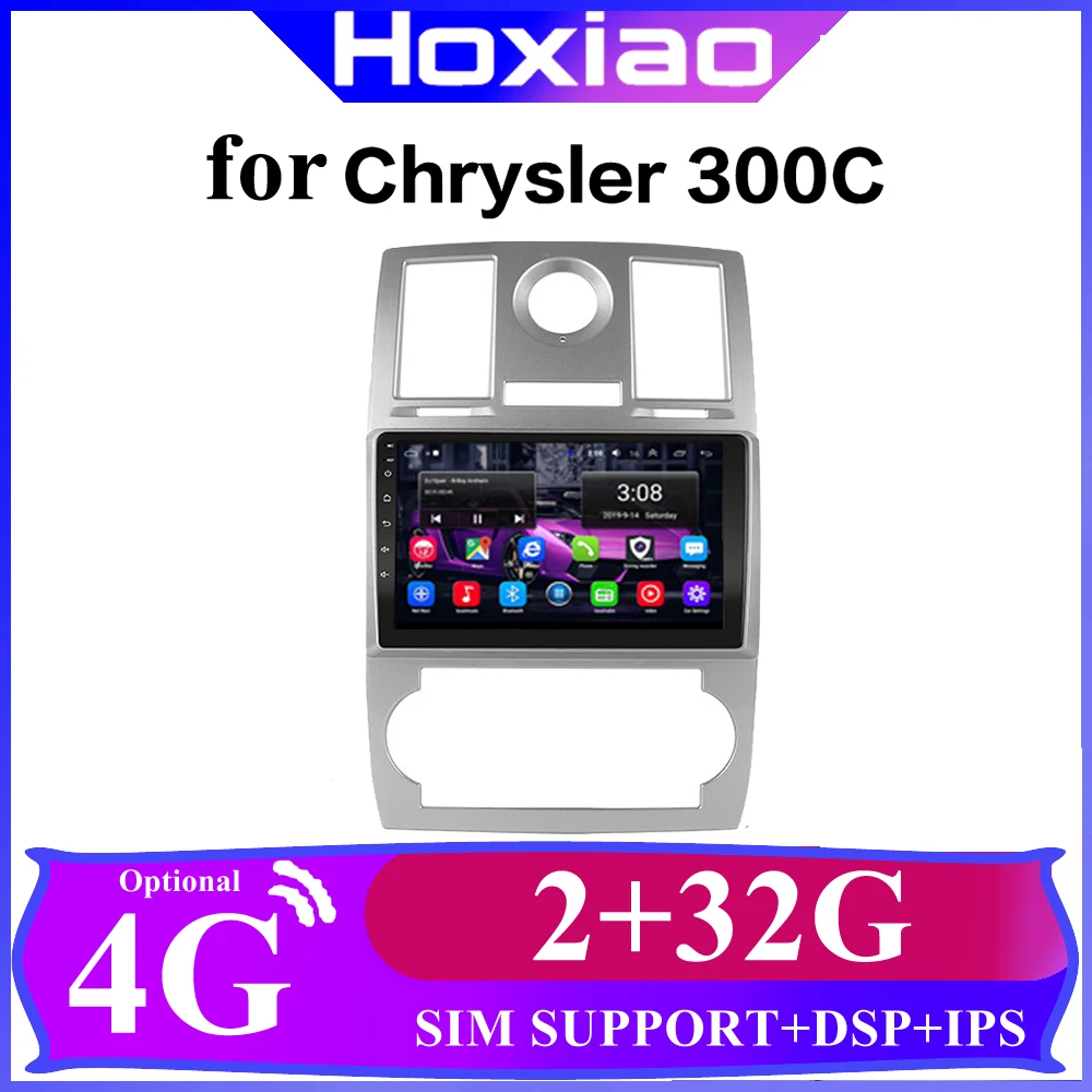 2 din araba radyo 2Din Android Autoradio multimedya oynatыci otomatik ses Chrysler Aspen için 300C 2004 2005 2006 2007 2008