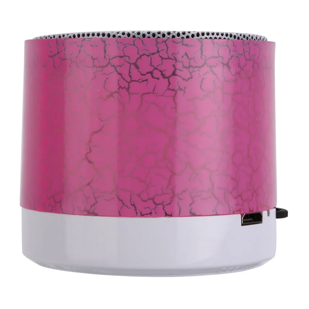 Беспроводной мини-динамик светодиодный светильник Bluetooth SD-карта | Электроника