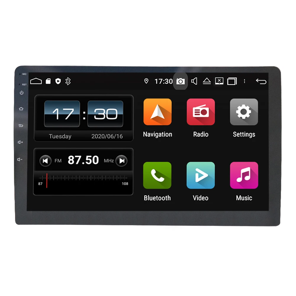 Авторадио 2 Din Android 10 0 Автомобильный gps навигатор Универсальный мультимедийный
