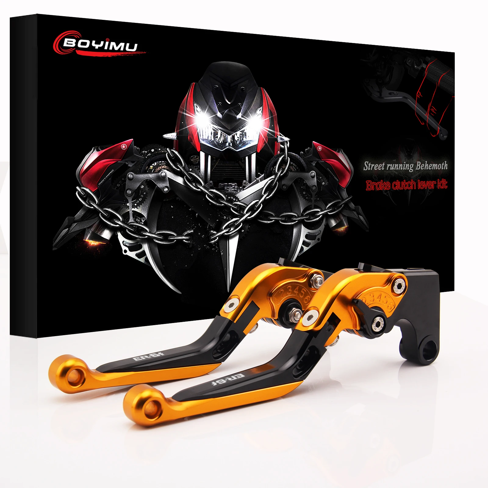 Складные Выдвижные рычаги тормозной муфты для KAWASAKI ER 6F ER6F 2009 2016 2010 2011 2012 2013 2014 2015