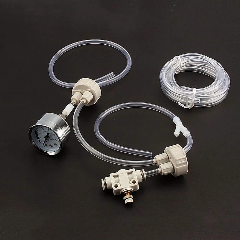 1 комплект генератор углекислого газа для аквариума система CO2 трубный клапан
