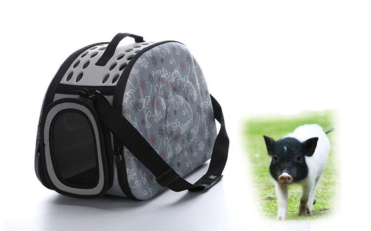 EVA Pet сумка портативный кошка пакет складной Pet Outpack набор для собаки; Домашние животные рюкзак - Цвет: Gray M
