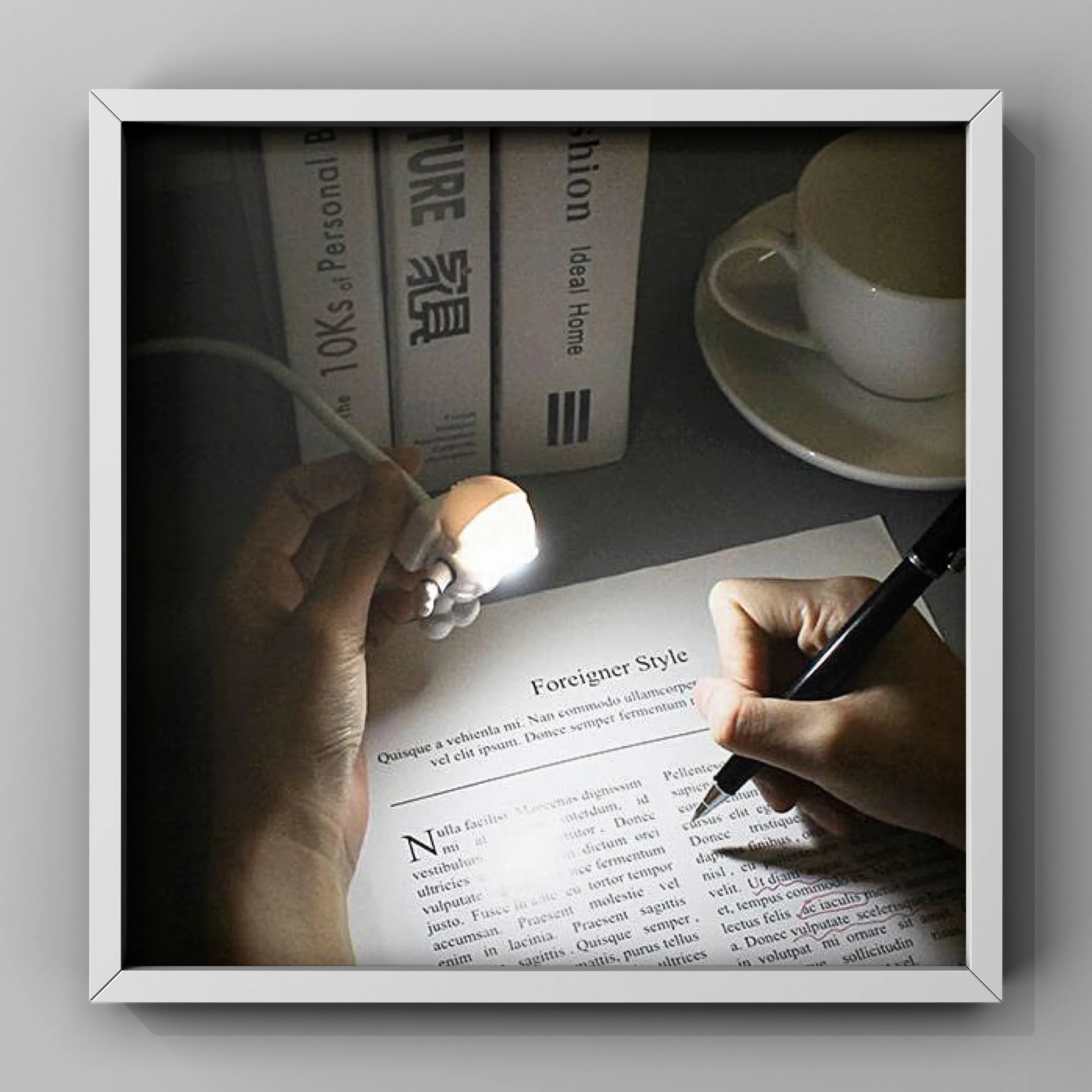 

1 Pcs High quality astronaut Home decoration reading lamp LED USB Book light Ultra Bright Flexible for Laptop PC Computer