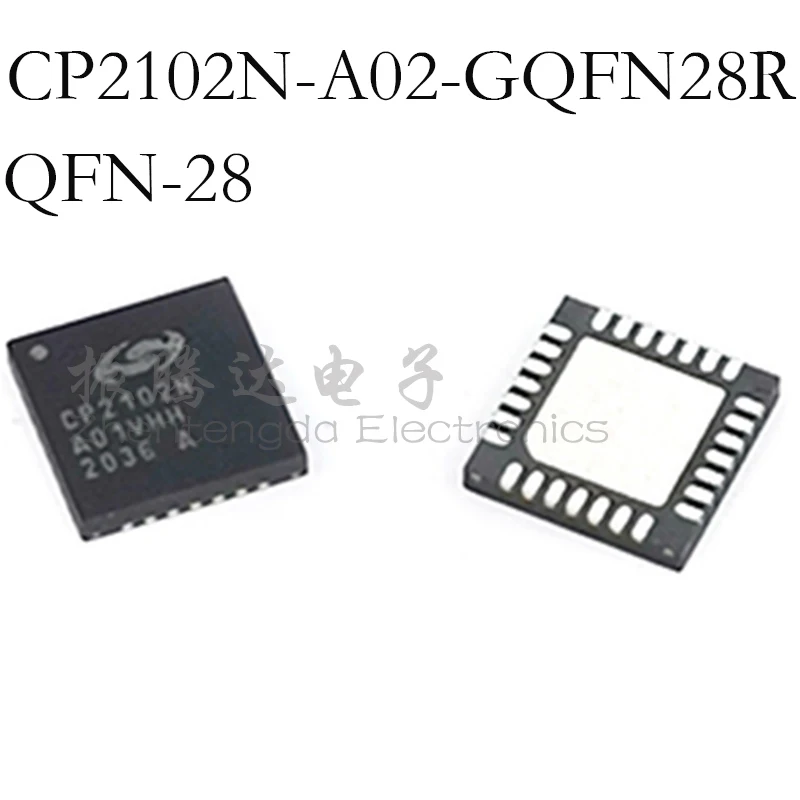 

(5-20piece)100% New CP2102N-A02-GQFN28R CP CP2102 CP2102N CP2102N-A CP2102N-A02 CP2102N-A02-GQFN28 IC USB TO UART BRIDGE QFN-28