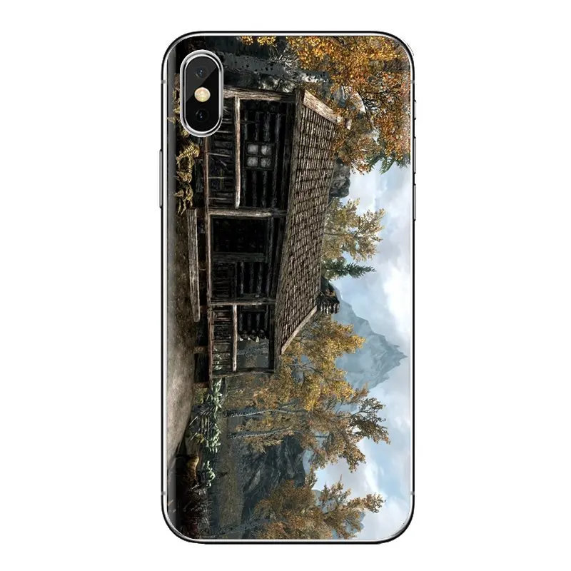 Winter Log Cabin Soft Transparent Shell Covers For Samsung Galaxy S3 S4 S5 Mini S6 S7 Edge S8 S9 S10 Plus Note 3 4 5 8 9 |