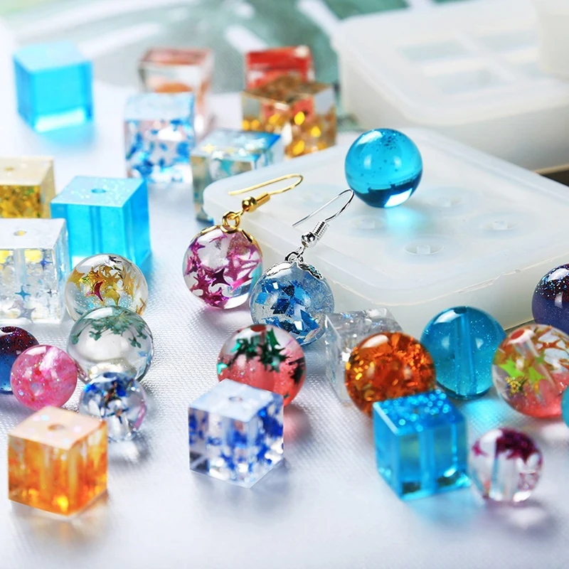 

Transparent Silicone Mould Dried Flower Resin Decorative Craft DIY Splice Island Mountain Mold Epoxy Resin Molds For Jewelry