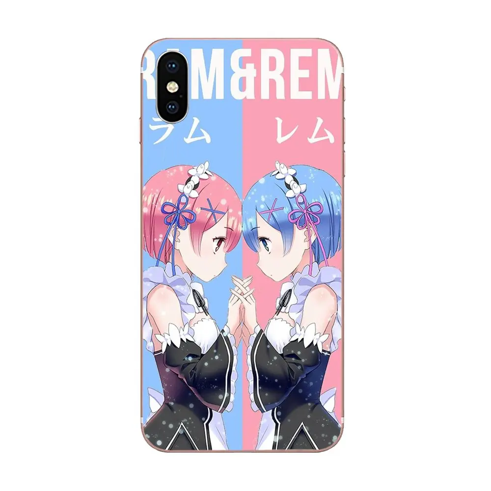 Японское аниме Lovely Girl Rem Re Ноль для Galaxy Alpha Note 10 Pro A10 A20 A20E A30 A40 A50 A60 A70 A80 A90 M10 M20 M30 M40 -
