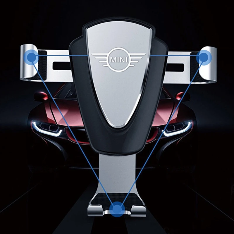 

For Mini Cooper Accessories Car Phone Holder Dashboard Mount Stand Cell Phone Holder GPS