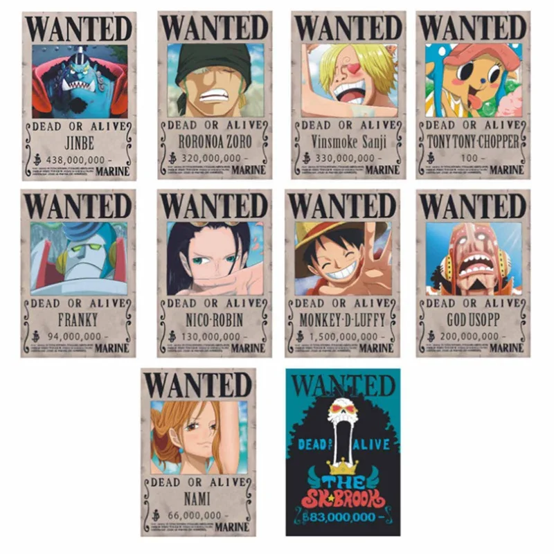 Постеры Luffy Jinbe Nami Chopper Robin Zoro Sanji Usopp Franky NEWGATE SABO ACE игрушки для крупных мам 10