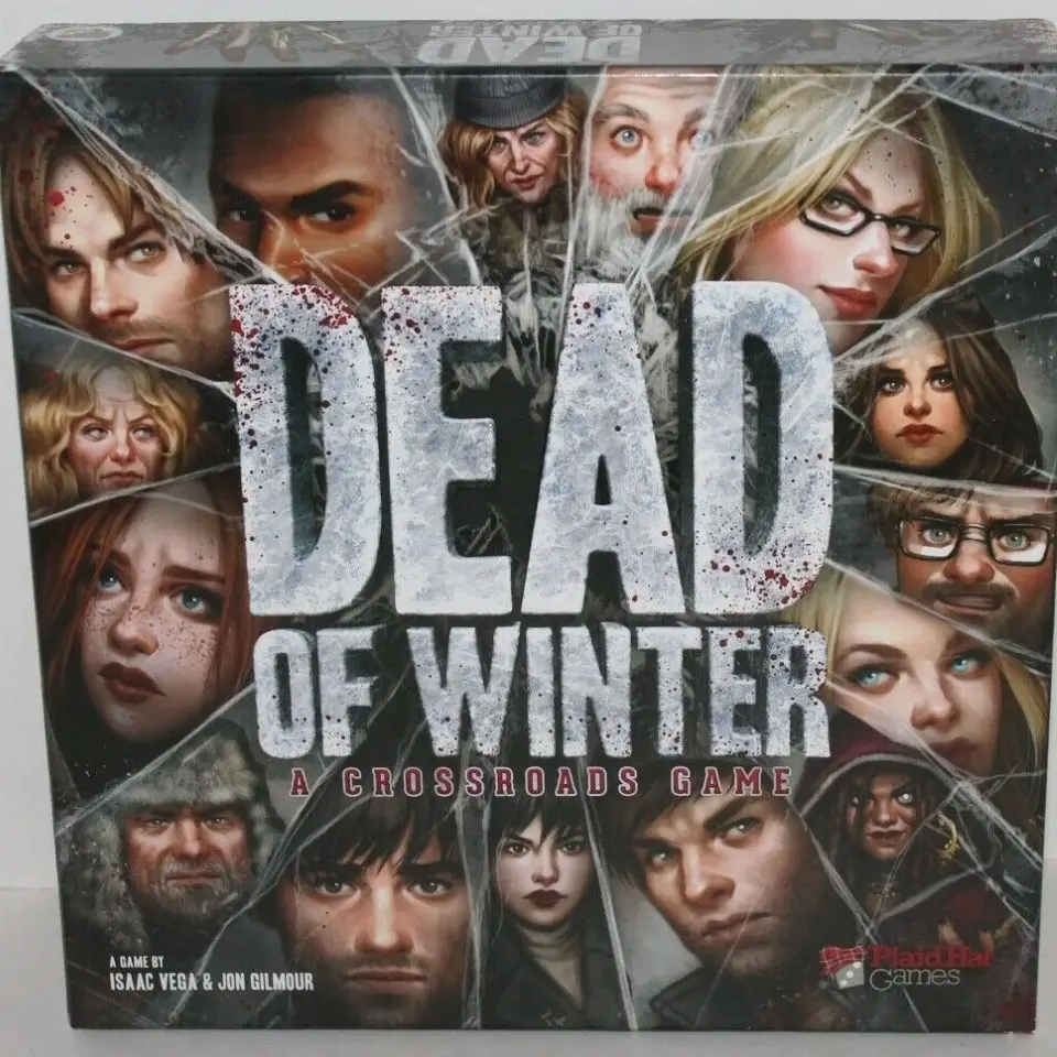 

Hot selling board game card English version dead of winter zombie board game spot